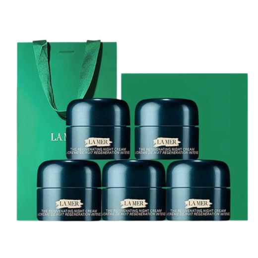 【春日焕新】LAMER/海蓝之谜奇迹晚霜小样7ML*5瓶赠送礼盒礼袋 商品图0