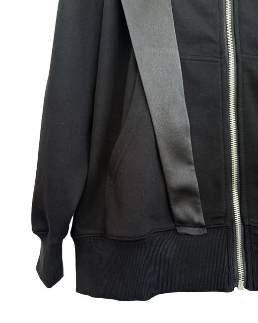 中性款宽松拼接连帽卫衣外套he016 商品图2