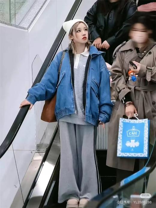 F032324春季新款时尚百搭日常通勤户外运动休闲直筒长裤 商品图2