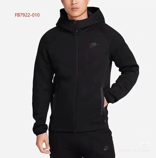 F032380男子全长拉链开襟连帽衫连帽衫针织休闲拼接拉链外套 商品图14