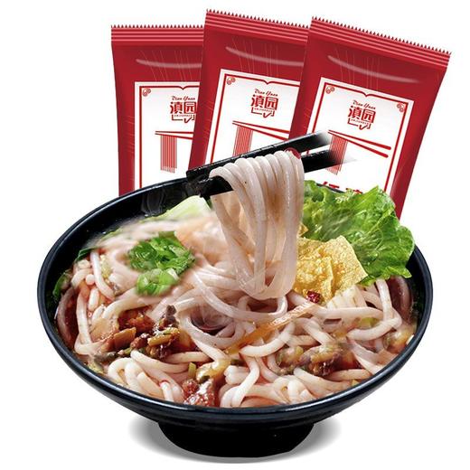 云南特产滇园元阳红米线450克*2袋 商品图0