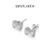 Forever·永恒之环系列 [ShiningHouse培育] 18k金钻石耳饰 专利特切钻石星运钻人工真钻人造钻石K金耳饰时尚钻石耳钉耳环【此商品不支持7天无理由退货退款】 商品缩略图2