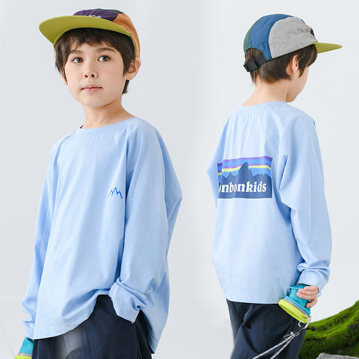 🌟重磅必抢‼️春夏刚需长袖打底，闭眼入不踩雷！💥【vonbonkids山系轻户外冰瓷棉糖果色长袖上衣S07C26006款】，👏质感肉眼可见、上手就爱上‼️ 甄选冰瓷棉面料 商品图6