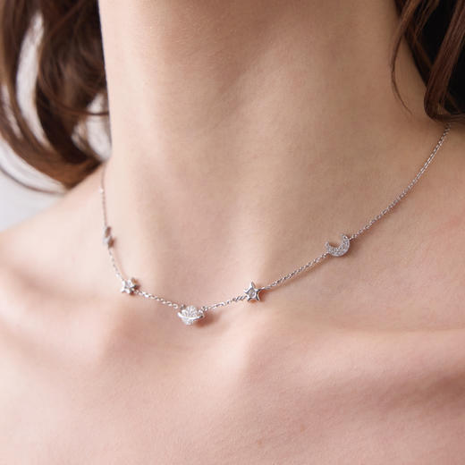 ARSIS｜印记系列 星月微光锁骨链 商品图6