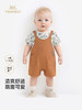英氏婴儿连体衣宝宝假两件夏季新款男宝短袖吸汗速干哈衣YRHBJ2S049A 商品缩略图0