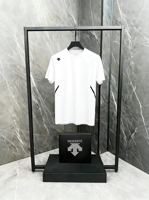 F032323夏季新款定织定细腻棉感染亲肤不闷汗休闲短袖T恤 商品图3