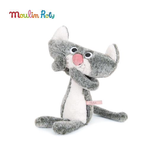 Moulin Roty 脏脏狗&扁扁猫 玩偶 法国快乐学校系列系列  BBF-“Better best friend” 法国品牌 商品图1