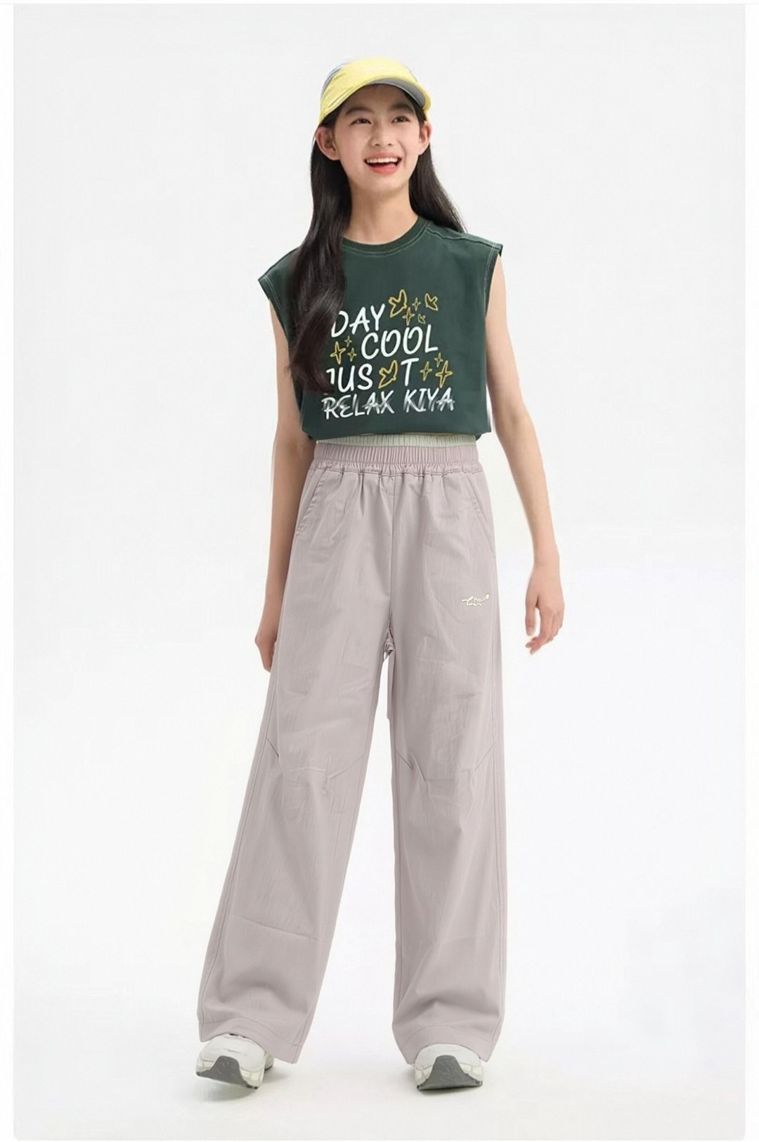 415-童梭织单长裤