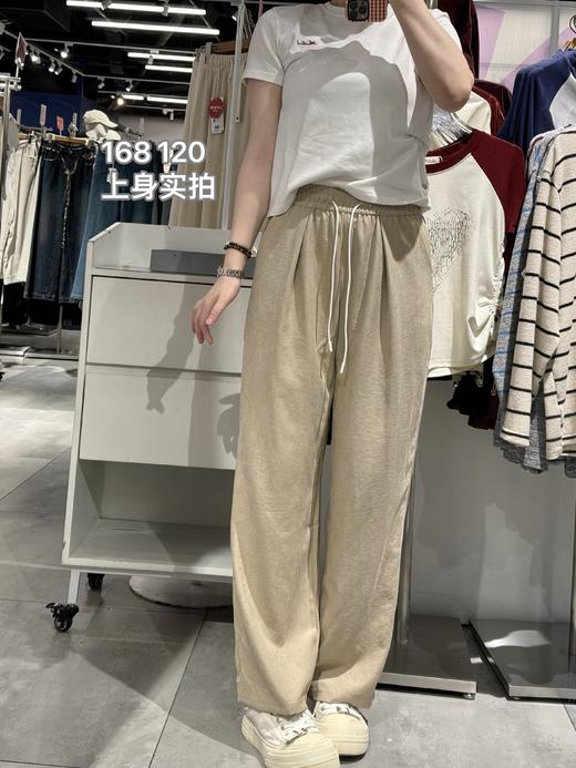 初秋新款阔腿裤女奶芙裤高腰显瘦空气裤纪念日百货门店同款164595362 商品图8