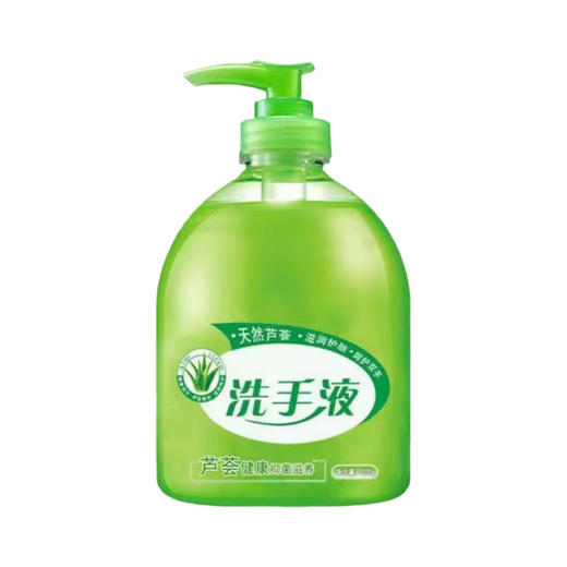 【植物提取❗️安心呵护】芦荟清香洗手液500ml清香型抑菌清洁保湿按压瓶家用。ya 商品图4