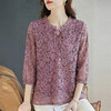 七分袖蕾丝衫女2026新款早春季中袖上衣高端洋气小衫中长款打底衫 商品缩略图2