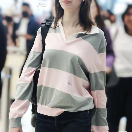 重磅渠道    春夏新款   JA条纹长袖polo针织衫    18针进口棉纱  细腻如斯 商品图0