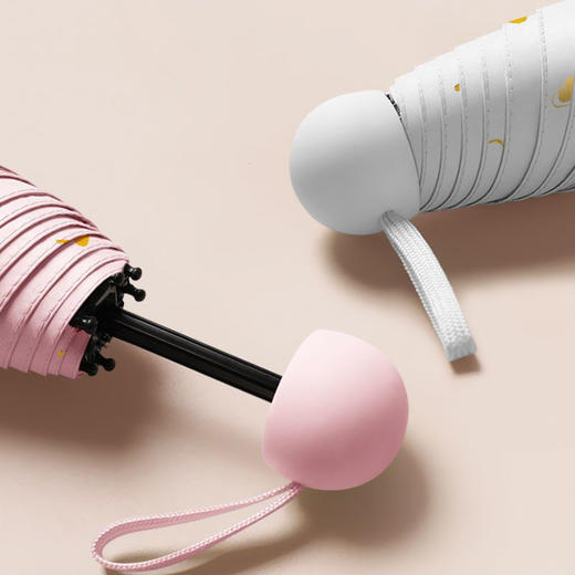 女明星晒不黑的秘密！29.9抢【三浦植造MINI爱心胶囊伞】！UPF50+硬核防晒，40℃狂晒不黑！ 商品图3