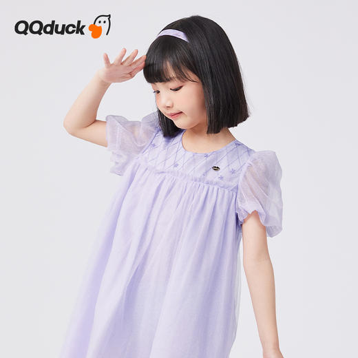 【清仓捡漏】【120-165】【可可鸭】女童夏季网纱连衣裙 商品图9