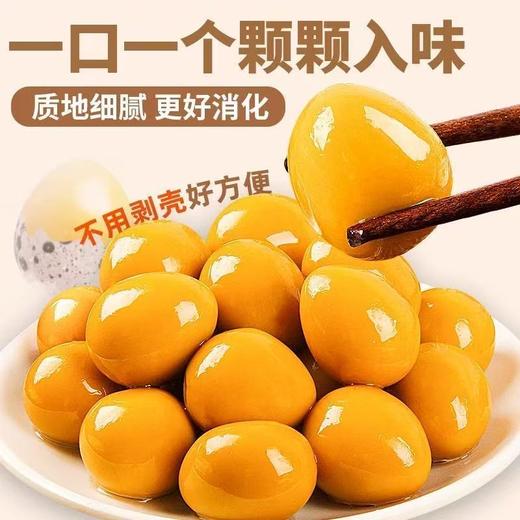【速抢❗️9.9秒10个🔥盐焗味鹌鹑蛋】鲜香过瘾 弹韧爽口 蛋白Q弹 蛋黄酥软！卤蛋五香鸡蛋小包装整箱好吃追剧小零食解馋夜宵营养 商品图2