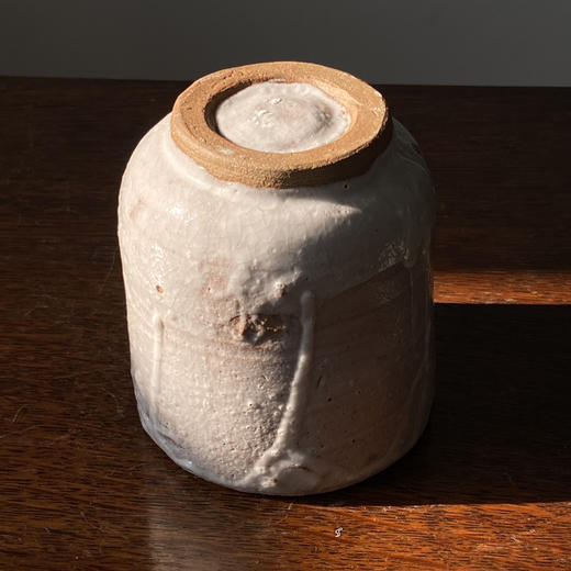 【苏州】日本中古粗陶手作茶碗 带签章 X1535 商品图3