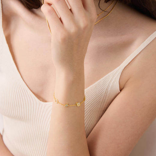 ARSIS｜印记系列 星月微光手链 商品图4