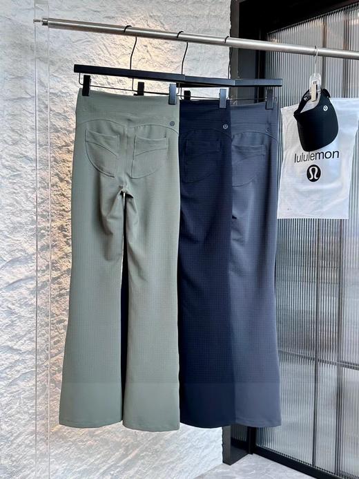 F032317春秋季新款高腰弹力时尚百搭户外休闲口袋版嗽叭裤 商品图1