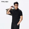 PINLI品立2026夏季新款青年纯色纽扣领短袖上衣POLO衫体恤潮牌男GD262112051 商品缩略图2