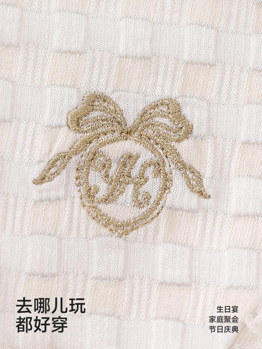 英氏女童短袖连衣裙春夏季新款裙子儿童公主裙YRLCJ2S032A 商品图3