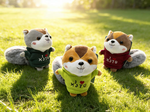 毛绒挂件-松鼠 商品图0