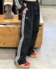F032308春季新款男女同款宽松系带运动长裤休闲刺绣裤子卫裤 商品缩略图11