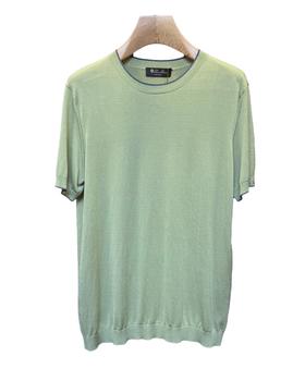 男款刺绣短袖针织衫lv015