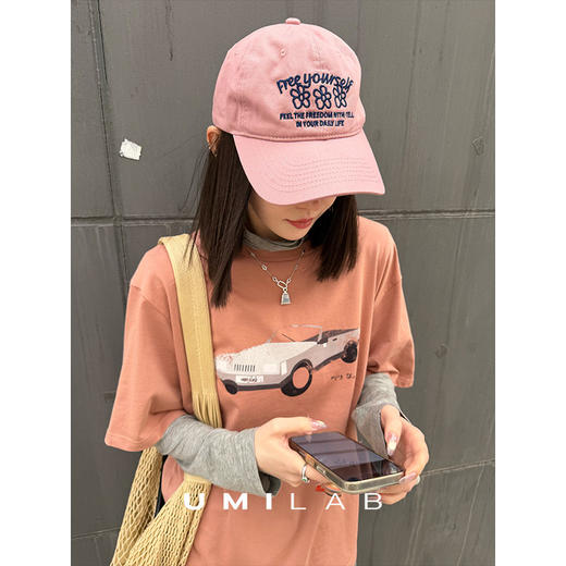 UMILAB｜裸感T*时髦哈苏线 天丝羊毛轻肤 小堆领万搭叠穿T恤T800V 商品图4