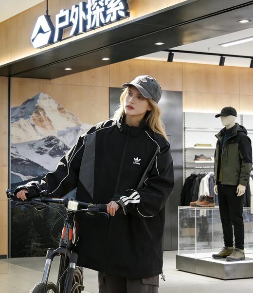 F032374短款版型早春松弛感甜酷miu系风叠穿外套夹克 商品图5