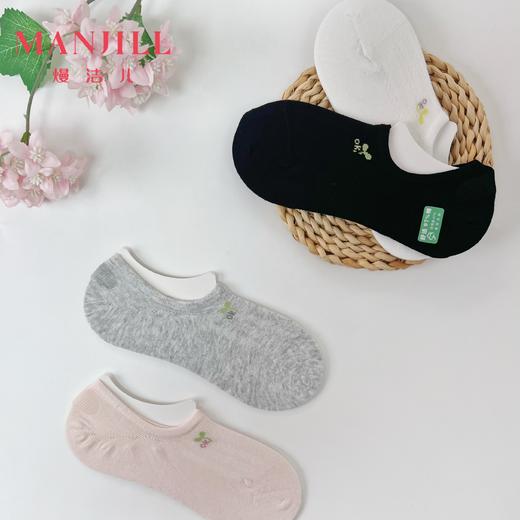 【商场同款】熳洁儿 女士短船袜棉袜夏季透气26214201 商品图0