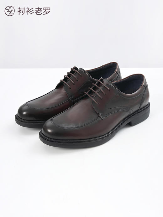 棕色系带皮鞋261T7S322N[门店专款] 商品图1