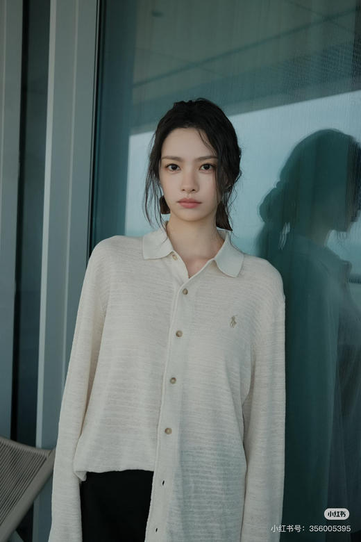 【秒杀价已调 直接拍】RL 老钱松弛感 亚麻针织开衫 男女同款 女生穿也太好看了 商品图4