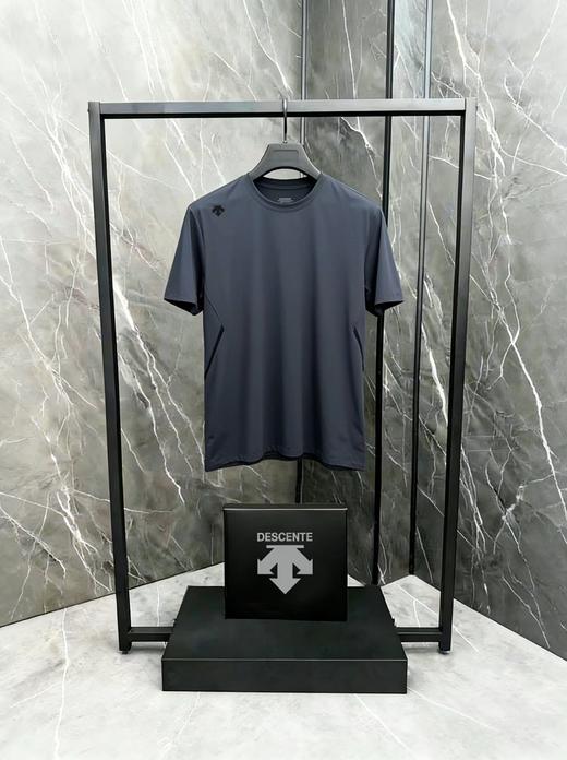 F032323夏季新款定织定细腻棉感染亲肤不闷汗休闲短袖T恤 商品图2