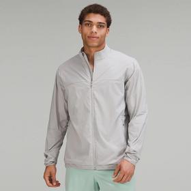 露露Stretch Ventilated 男士跑步夹克户外防晒服
