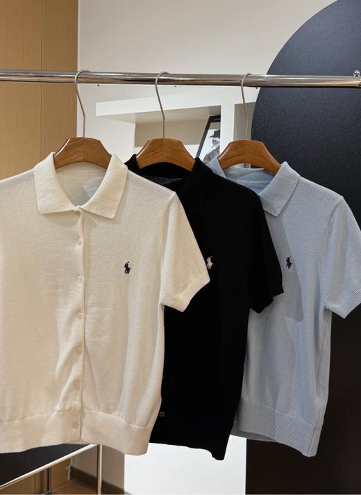 爆单！不接急单！𝟐𝟔新款拉夫匹马棉短袖针织开衫！10-15天发货！ 商品图0