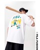 F032366春夏后背棒球涂鸦印花休闲宽松情侣款短袖T恤 商品缩略图11