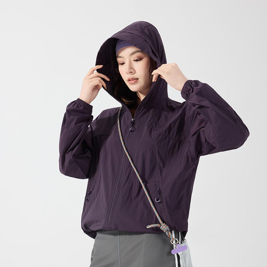 【新品】LUCKY DEER幸运鹿夏季新款山系户外防紫外线男女轻薄透气冰感upf50+防晒衣 商品图0