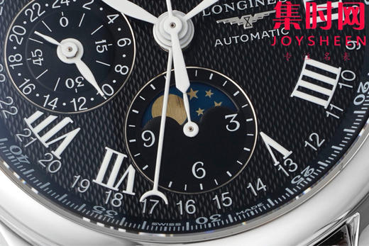 AF浪琴名匠月相系列 名匠八针月相40mm 名匠8针月相功能系列 男士腕表（搭载7751机芯） 商品图4