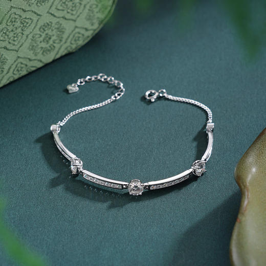 子佩集【逐梦星河】银S925手链【SL070633BM】时尚点钻2601 商品图0