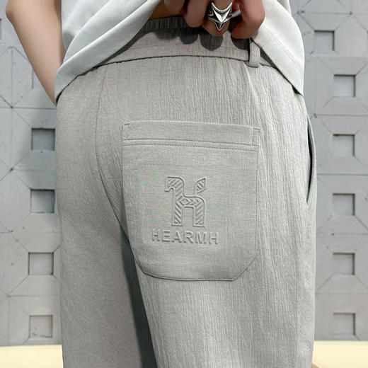 新款休闲裤潮流运动男士抽绳宽松时尚百搭帅气直筒卫裤  KDZC-26025/26026 商品图5