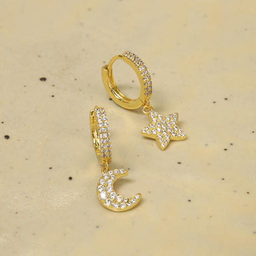 ARSIS｜印记系列 星月微光耳坠 商品图7