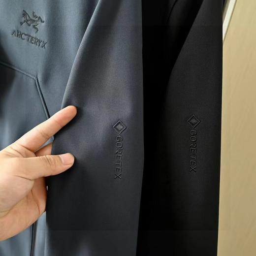 F032314春季加绒软壳三防功能连帽冲锋衣拉链长袖外套 商品图9