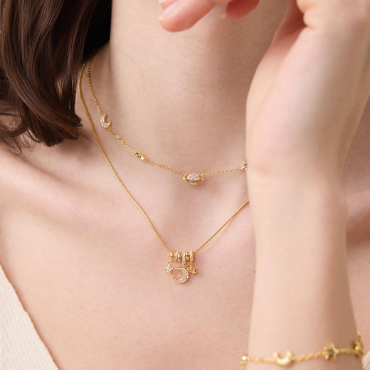 ARSIS｜印记系列 星月微光项链 商品图3