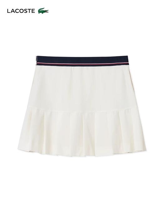 【9.5折】5楼法国鳄鱼LACOSTE法国鳄鱼女装新款羊毛混纺短款百褶半身裙|JF5323-10-XFJ吊牌价1490折后价1416 商品图1