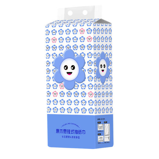 原木抽纸提挂式抽纸悬挂抽取卫生纸擦手纸厕纸六提大包赠挂钩 商品图4