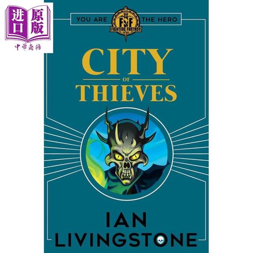 预售 【中商原版】战斗幻想 盗贼之城 Fighting Fantasy City of Thieves 英文原版 Ian Livingstone 游戏古墓丽影创作人 商品图1