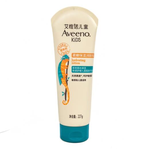 【1:1送水凝保湿霜10g】Aveeno艾惟诺儿童柔嫩保湿润肤乳 227g 商品图1