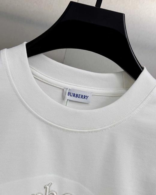 F032351徽标做旧商务风刺绣LOGO圆领舒服柔软长袖T恤 商品图5