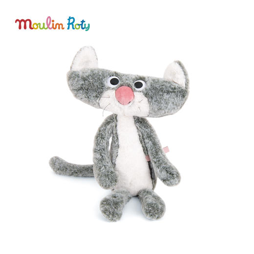 Moulin Roty 脏脏狗&扁扁猫 玩偶 法国快乐学校系列系列  BBF-“Better best friend” 法国品牌 商品图5