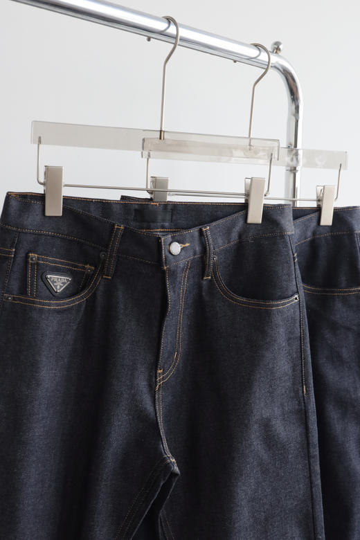 春夏款 P.R.D 赤耳半脱浆宽松直筒版 牛仔长裤 NZK262 商品图3